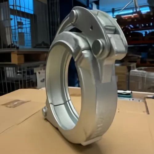 コンクリートポンプパイプのカップリングとクランプ