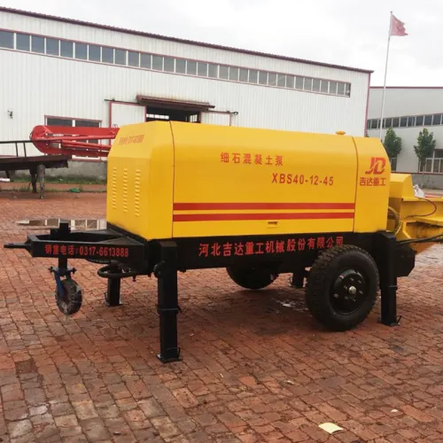 Trailer da bomba de concreto HBT40