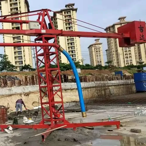 Lança de colocação de concreto operada manualmente