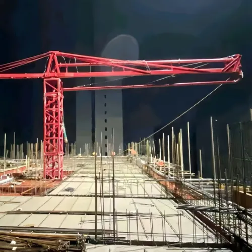 Boom de colocação manual