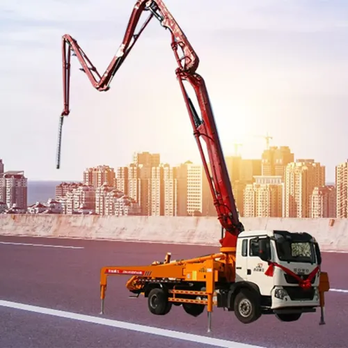 28m 콘크리트 펌프 트럭