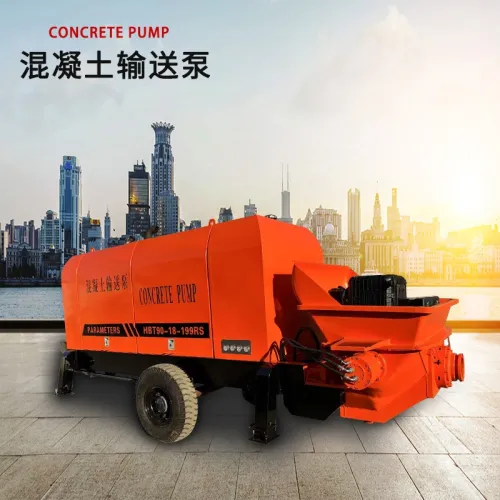 Bomba de reboque de concreto HBT90