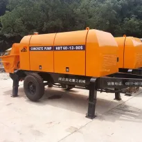 Bomba de reboque de concreto HBT60-129S (modelos diesel e elétrica)