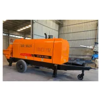 Bomba de reboque de concreto HBT60-129S (modelos diesel e elétrica)