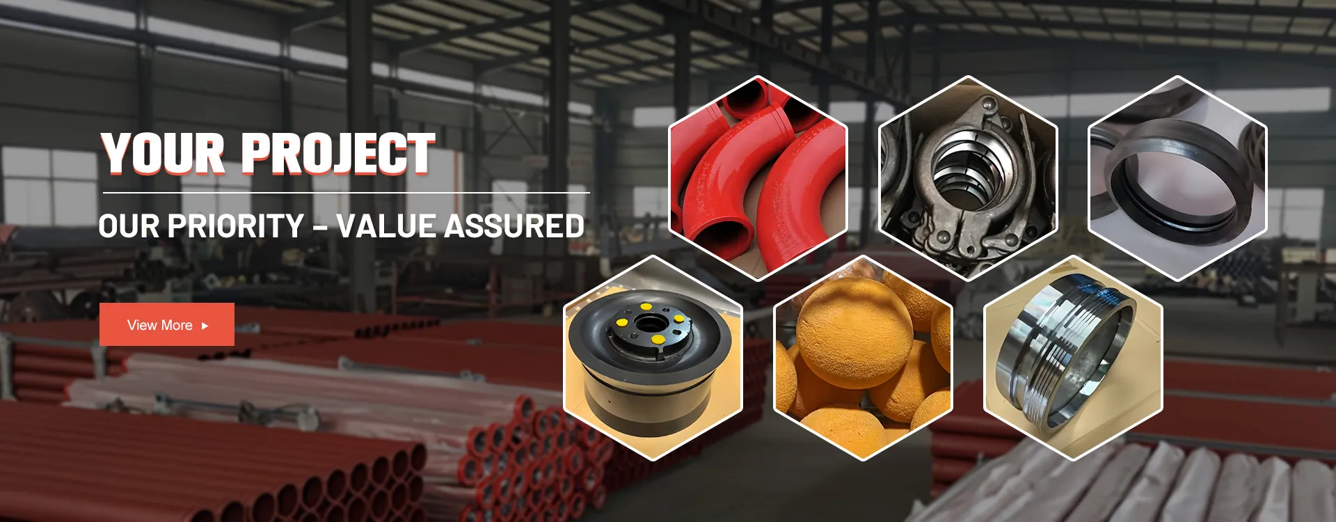 Jalur Pipa Pompa Beton Suku Cadang Pompa Beton