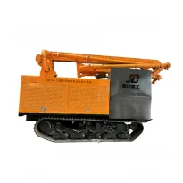 Bomba de reboque da bomba de concreto HBT50 (energia dupla: diesel e elétrica)