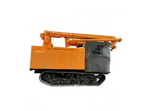 HBT50 Concrete Pump Trailer Pump (Dual Power: Diesel & Electric)