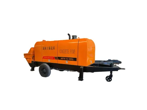 HBT60-129S Concrete Trailer Pump (Diesel & Electric Models)