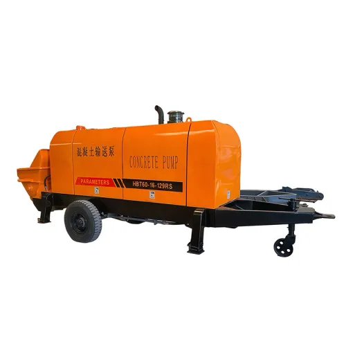 Bomba de reboque de concreto HBT60-129S (modelos diesel e elétrica)