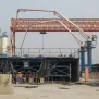 Стационарная установочная стрела