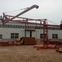 Boom de colocação de elevador
