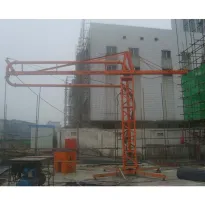 Boom de colocação de elevador