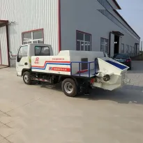 Jemné agregované betonové čerpadlo na kamionu