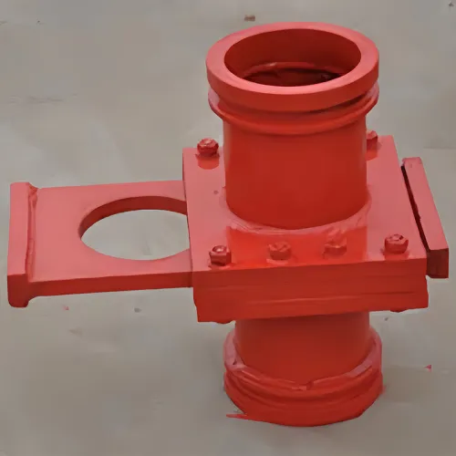 コンクリートポンプ部品シャットオフバルブ