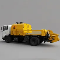 Betonové čerpadlo namontované na kamionu