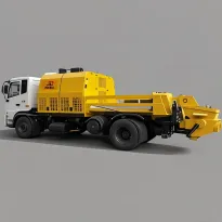 Betonové čerpadlo namontované na kamionu