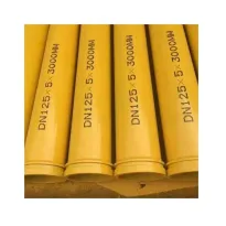 DN125*3000mm二重層摩耗耐性ストレートパイプ