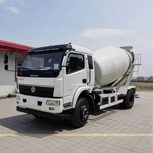 Caminhão misturador de concreto
