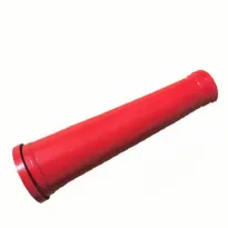 Tubos de redutor de bomba de concreto