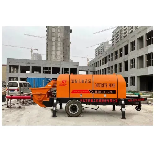 HBT80-18-132S ปั๊มพ่วงคอนกรีตปั๊ม