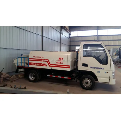 Jemné agregované betonové čerpadlo na kamionu