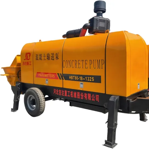 HBT80-18-132S bomba de trailer de concreto bomba