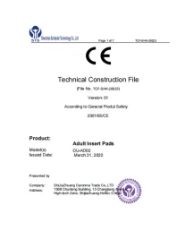 Informe de prueba de Pads CE