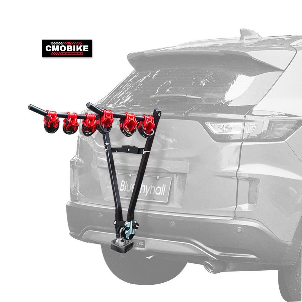 V Shape Rack Design Universal V-Shape Foldable Bicycle Carrier Rack for Cars - Versatile ...