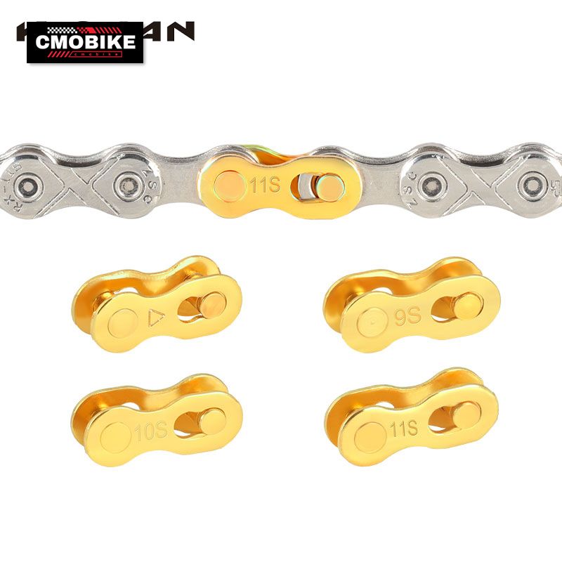 Stainless Steel Bike Chain Link Connectors - Quick & Easy Master Links ...