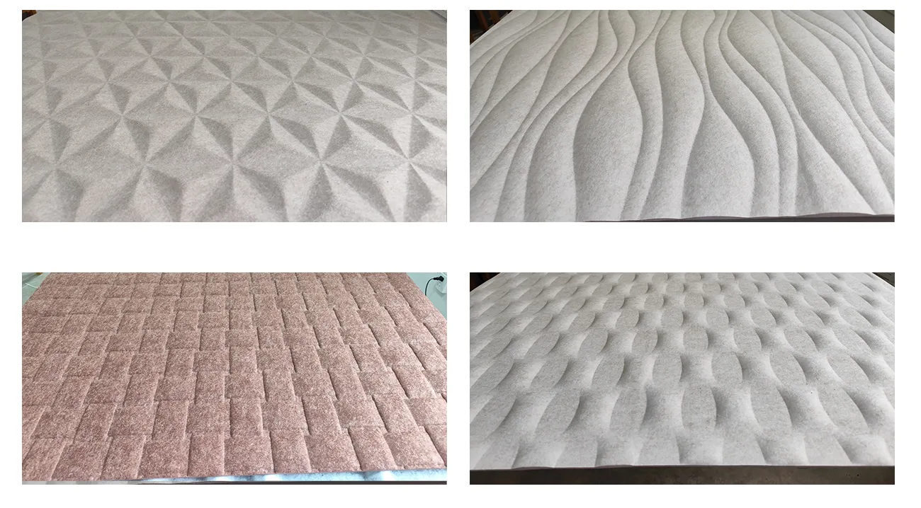 Panel akustyczny 3D PET