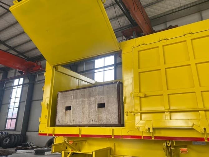 Guinea Customers Ordered Heavy-Duty Side Tipper Semi-Trailers