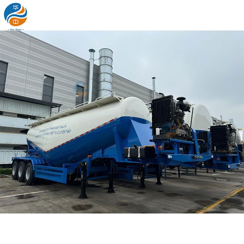 3 Axle 40cbm Bulk Cement Trailer