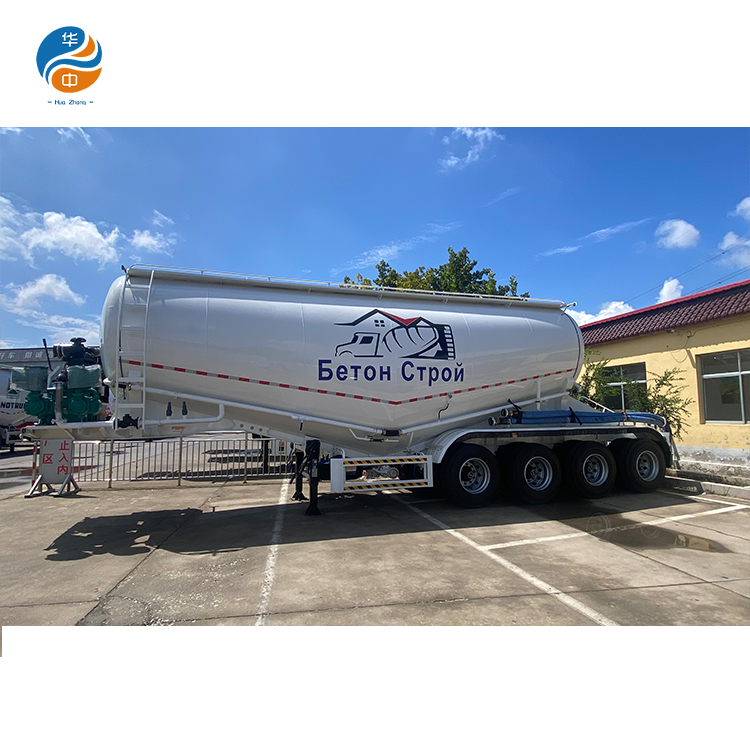 4 axle 45CBM bulk cement trailer