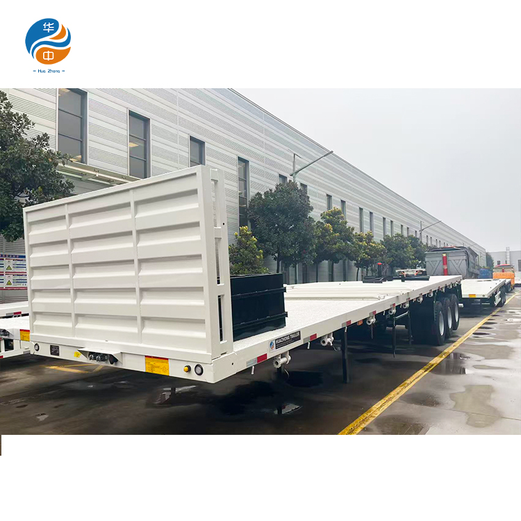 Flatbed semi-trailers manufactured for Saudi customers