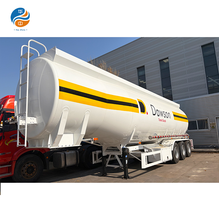Customized oil tanker trailers for overseas clients