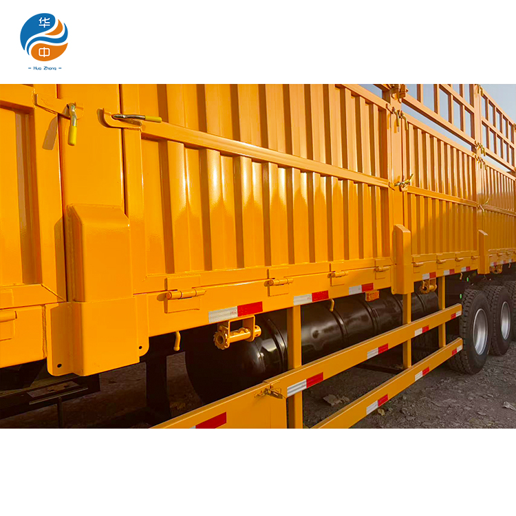 تسيطر أسواق غرب أفريقيا هواتشونغ الثقيلة 5 المحور جانب مقطورة مسطحة