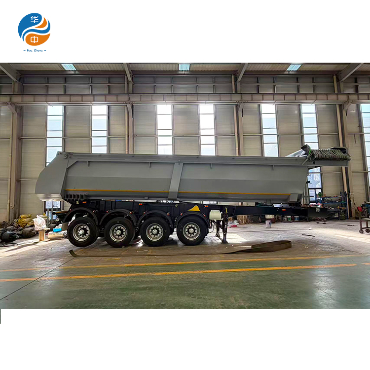 مقطورات HUAZHONG BRAND ذات 4 المحاور مطلوبة بشدة في كازاخستان