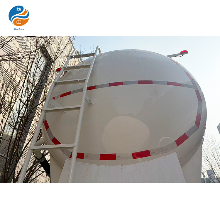 مقطورة صهريج الأسمنت السائب HUAZHONG 35cbm 38cbm