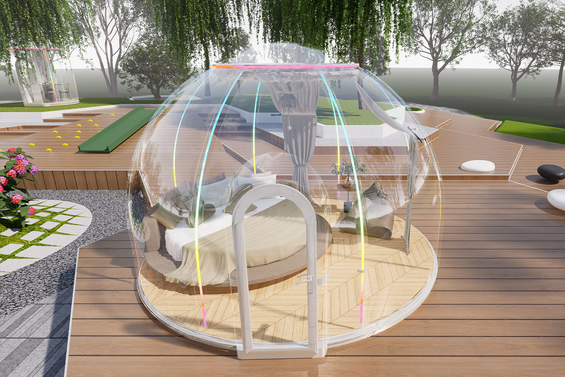 Choosing the Perfect High-End Dome for Family Glamping Activities