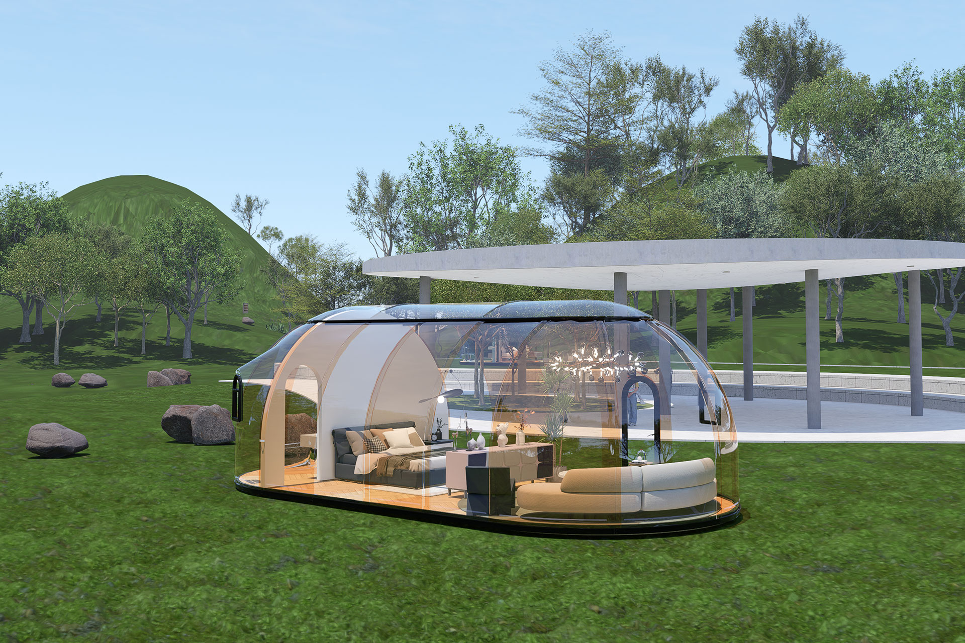 Choosing the Perfect High-End Dome for Family Glamping Activities