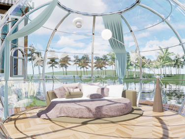 Crafting a Wellness Retreat-The Beichen Xinggong Glamping Dome Experience
