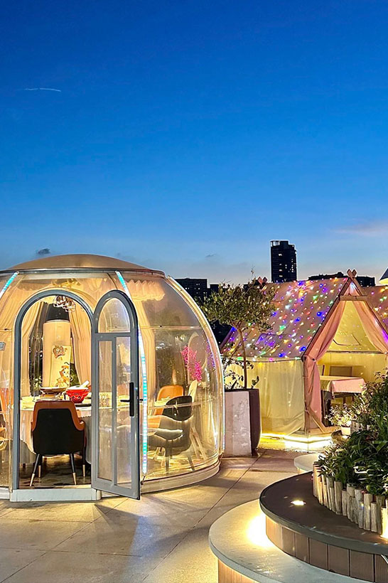 Crafting a Wellness Retreat-The Beichen Xinggong Glamping Dome Experience