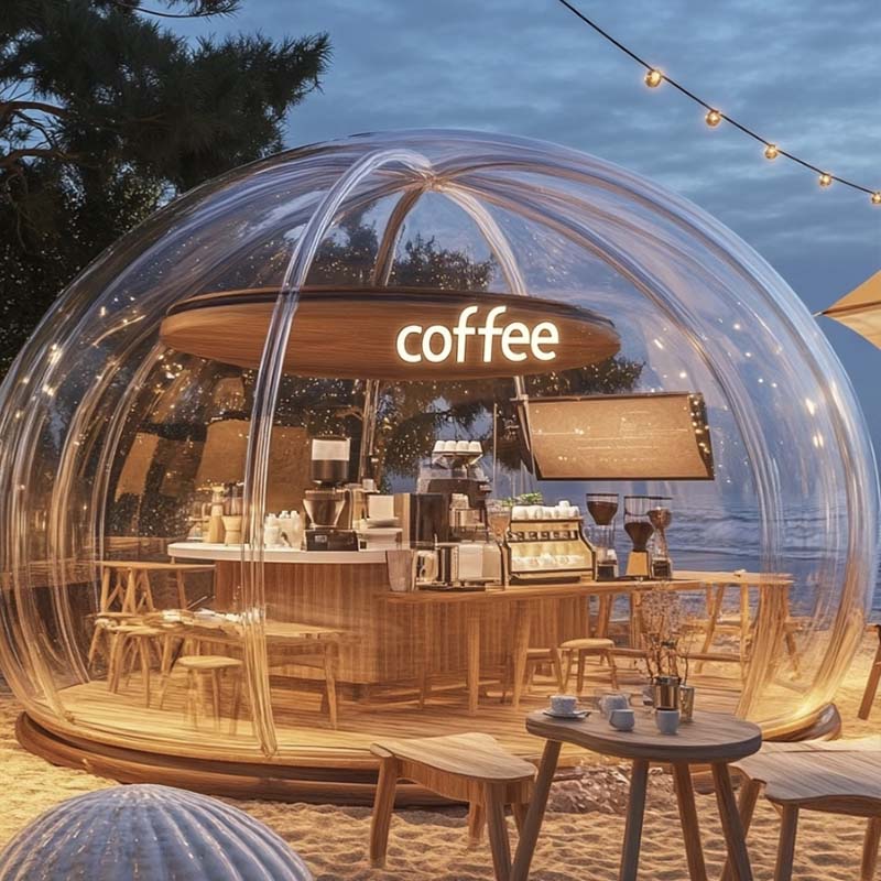 A Stargazer’s Paradise: Sleep Under the Stars in a Glamping Dome