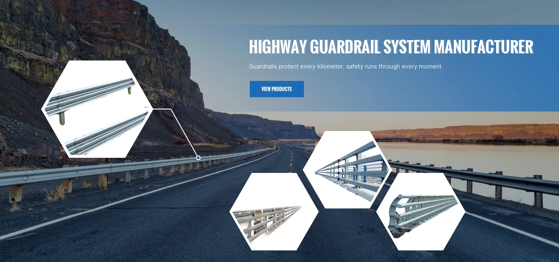 Fabricante de sistemas de barandillas para carreteras Anda