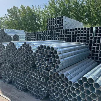 Columna galvanizada