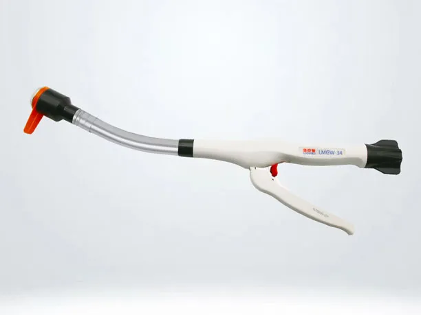 What is the function of a circular stapler in surgery?