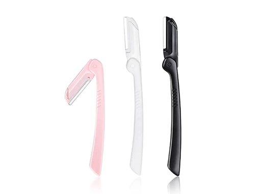 What are the benefits of using an eyebrow blade?