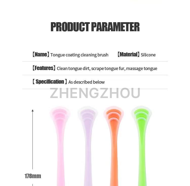 Good news for sensitive individuals! Silicone tongue cleaning brush sales worldwide have soared by 300%!