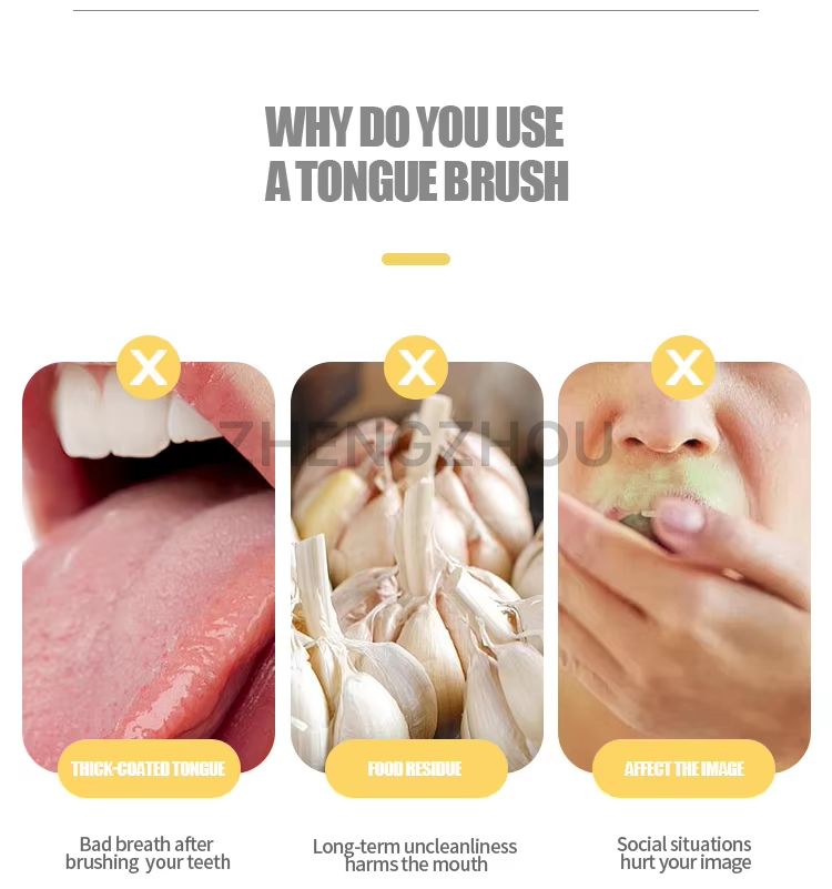 Good news for sensitive individuals! Silicone tongue cleaning brush sales worldwide have soared by 300%!
