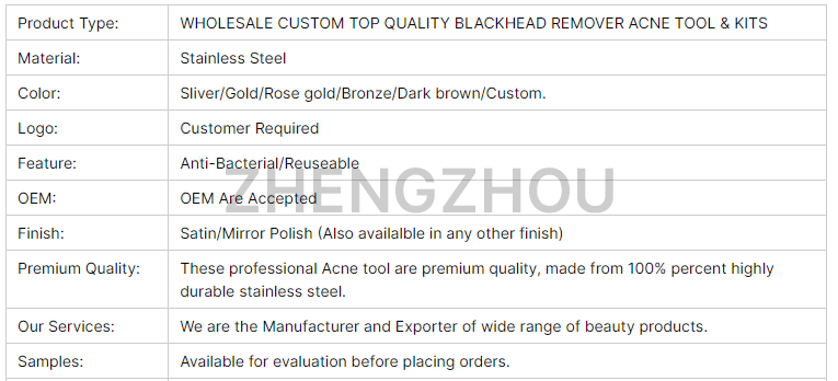 How to Use Blackhead Picking Tools Correctly